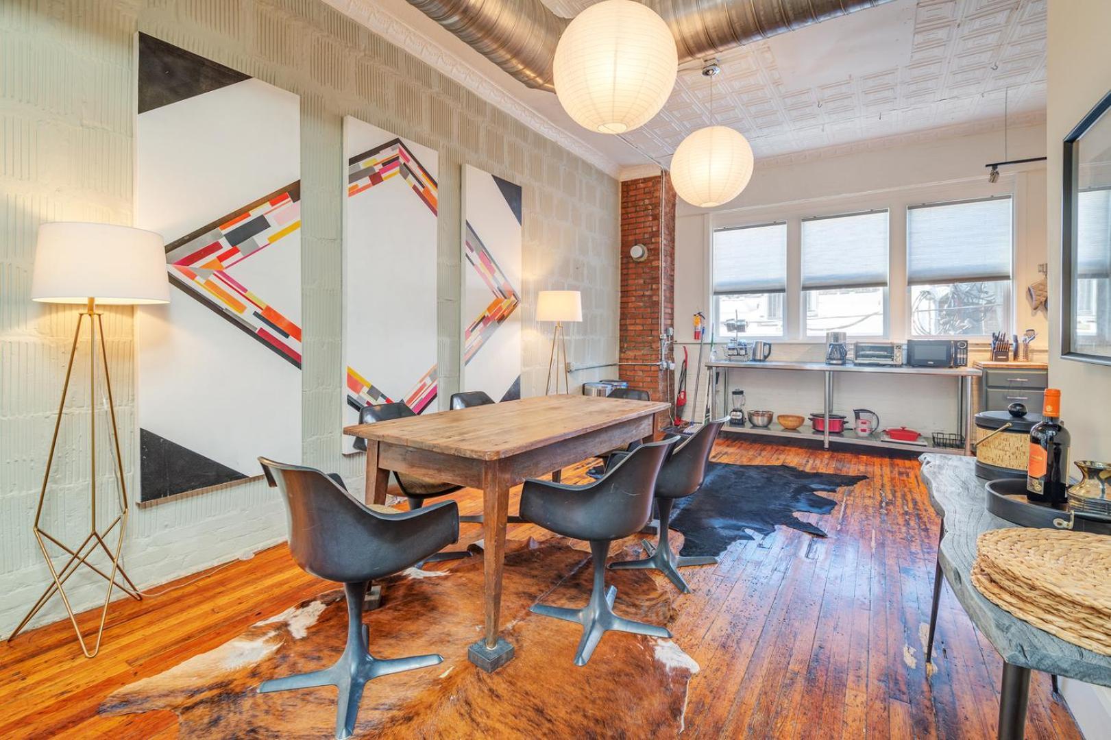 High-design Downtown Loft Apartment Asheville